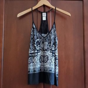 In Bloom by Jonquil Lace Patterned Tank Top